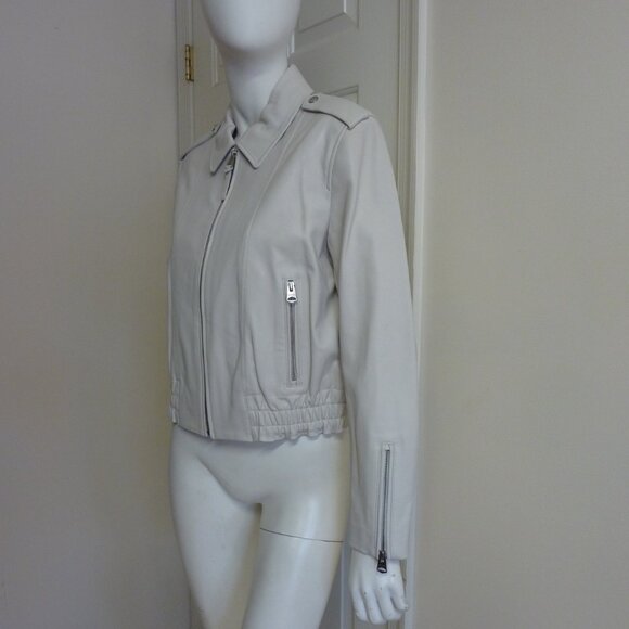 Mackage Jolene Classic Lamb Leather Jacket - Picture 4 of 8
